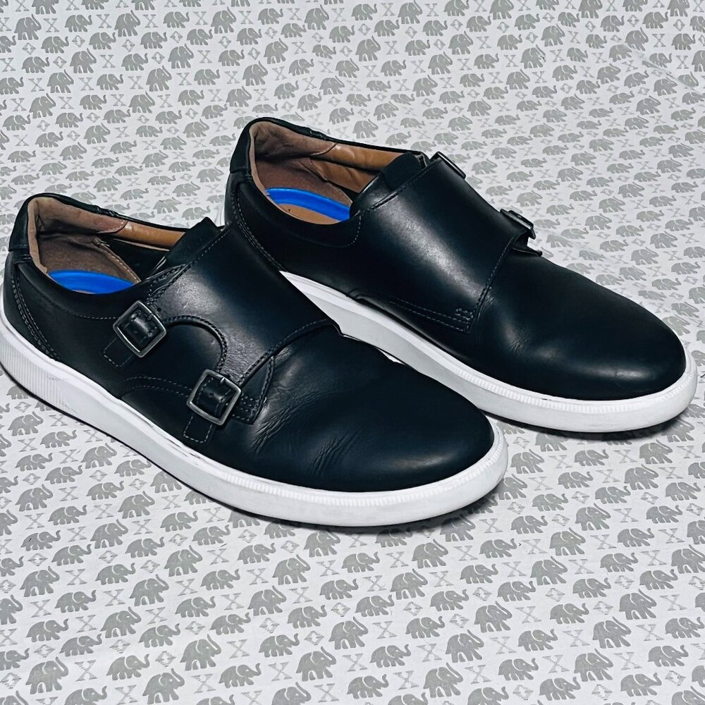 Clarks Men's Cambro Monk Strap Slip-on Shoes